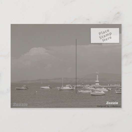 Grèce, Corfou, Ancien Phare, Carte Postale (Dos)