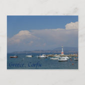 Grèce, Corfou, Ancien Phare, Carte Postale (Devant)