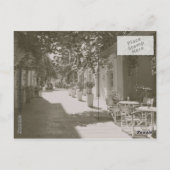 Grèce Corfou Street, Carte postale (Dos)