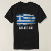 Grèce Drapeau Vintage Grecque Pride Pullover (Design devant)
