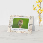 Grèce Petit hibou Brown Emblème sur la carte (Fleur jaune)