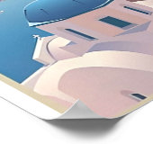 Grèce vintage Travel Ocean Posters (Coin)