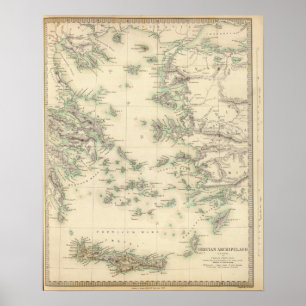 Grecian Archipelago, oud Poster