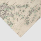 Grecian Archipelago, oud Tissuepapier (Detail)