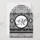 Grecian Floral Big Greek Wedding Invitation (Dos)