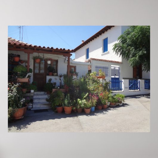 Grecian House Poster (Voorkant)
