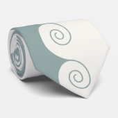 Grecian Spiral Wave Stropdas (Opgerold)