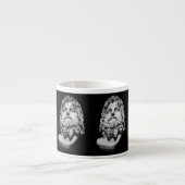 Greco Roman Bust Espresso Kop (Voorkant)