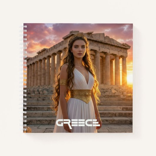 GREECE - ACROPOLIS NOTITIEBOEK (Voorkant)