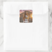 GREECE - ACROPOLIS VIERKANTE STICKER (Tas)