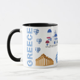 Greece Coffee Cup, Perfect Gift for Travel mug Mok