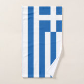 Greece flag (Serviette à main)