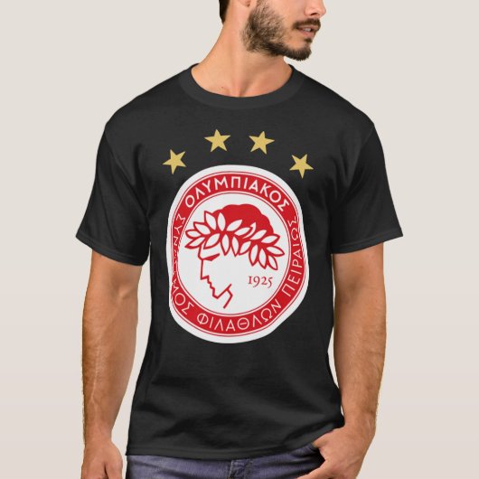 GREECE-OLYMPIACOS FC LOGO Classic T-Shirt (Devant)