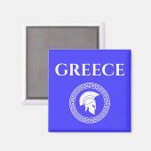 Greece Spartan Magneet (Voorkant / Achterkant)
