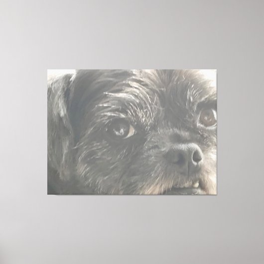 Greedo Watches Canvas Afdruk (Voorkant)