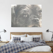 Greedo Watches Canvas Afdruk (Insitu (Slaapkamer))