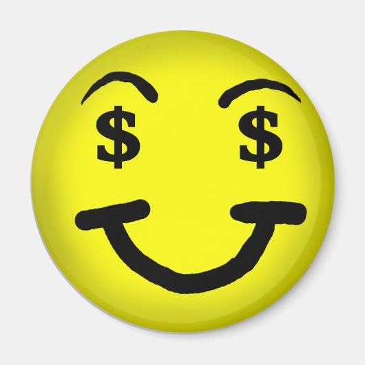 Greedy face Magnet Magneet (Voorkant)