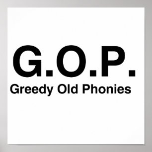 Greedy Old Phonies.png Poster