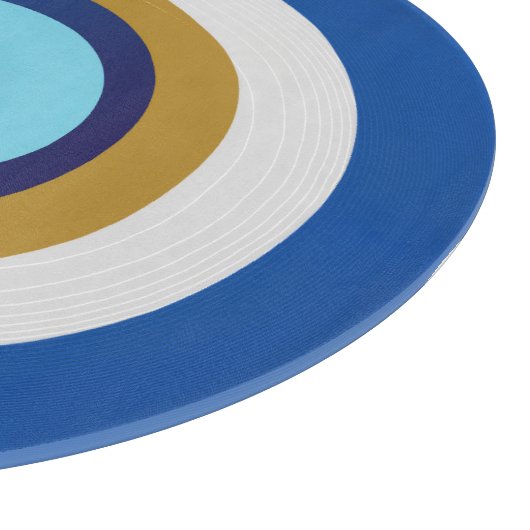 Greek Eye Design Voeg gewoon tekst toe Snijplank (Hoek)