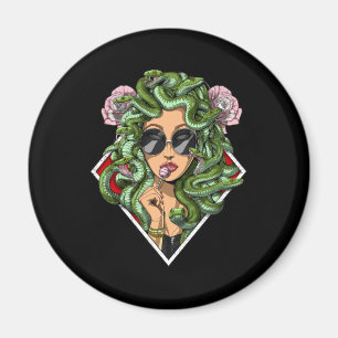 Greek Goddess Medusa Magneet