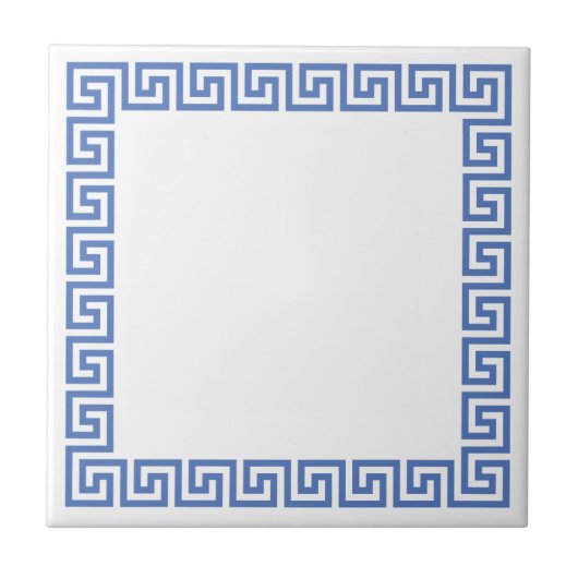 Greek Key Design Tegeltje (Voorkant)