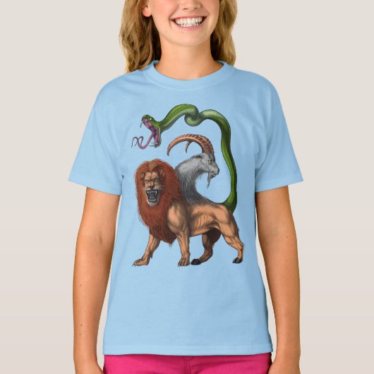 Greek Mythology Chimera T-shirt (Voorkant)