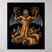 Greek Mythology Creature Typhon Poster (Voorkant)
