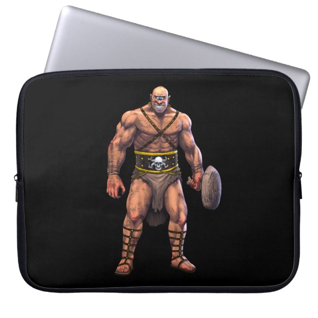 Greek Mythology Cyclops Laptop Sleeve (Voorkant)