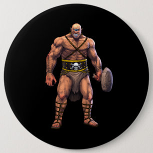 Greek Mythology Cyclops Ronde Button 6,0 Cm