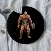 Greek Mythology Cyclops Ronde Button 6,0 Cm (In situ)