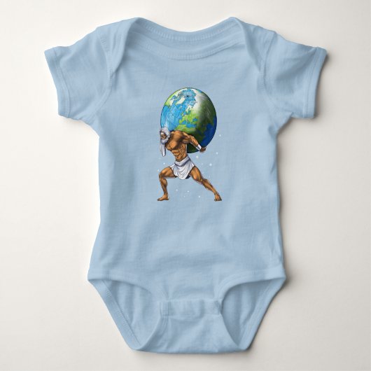 Greek Mythology God Atlas Romper (Voorkant)