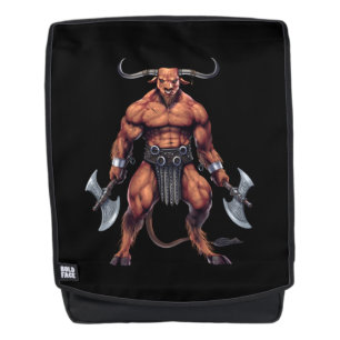 Greek Mythology Minotaur Rugtassen