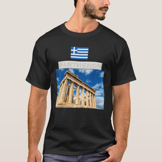 Greek Parthenon Greece T-shirt (Voorkant)