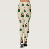 Greek Satyr God Pan Leggings (Achterkant)