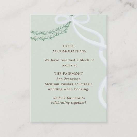 Greek Stefana Informatiekaartje (Voorkant)