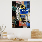 Greektown Poster (Keuken)