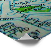 Greeley, CO Map Poster (Hoek)