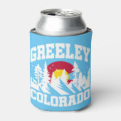 Greeley, Colorado Blikjeskoeler (Blikje Voorkant)