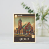 Greeley, Colorado | Carte postale ancienne (Debout devant)