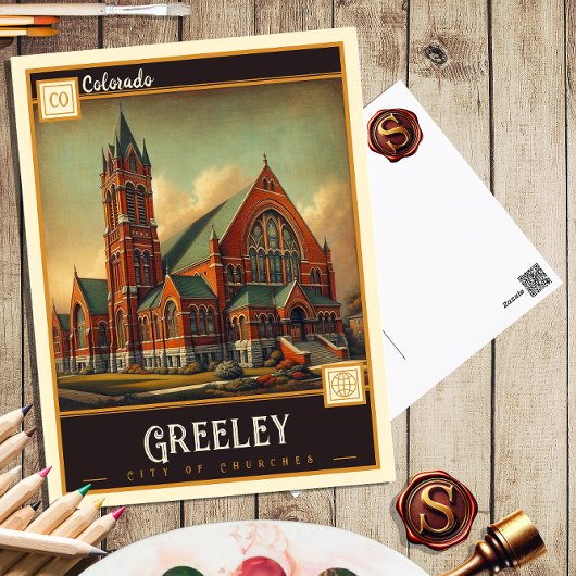 Greeley, Colorado | Carte postale ancienne