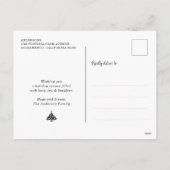 Green 3 Étoiles photo Joyeuses cartes postales de (Dos)