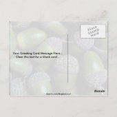 Green Acorn-noten Briefkaart (Achterkant)