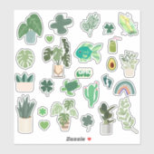 Green Aesthetic Pack Sticker (Vel)
