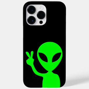 Green Alien Case-Mate iPhone 14 Pro Max Hoesje