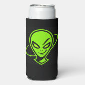 Green Alien Good Luck (Seltzer Achterkant)