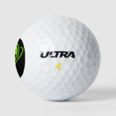 Green Alien Good Luck Golf Ball Golfballen (Logo)