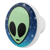 Green Alien Keramische Knop (Rechts)