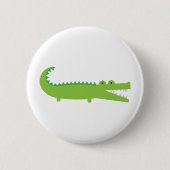 Green Alligator Button (Voorkant)