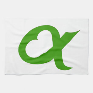 Green Alpheart Theedoek