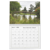 Green and Gardens à Oxford, UK Calendrier 2025 (Mar 2026)